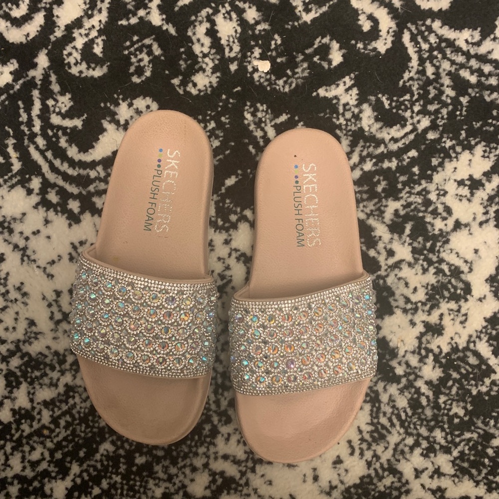 Rare bling sketcher slide on